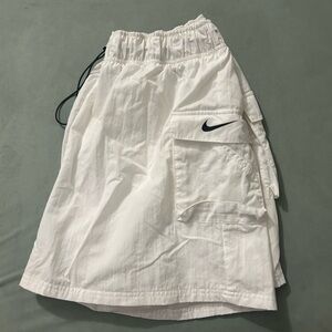 Nike woven high waisted shorts